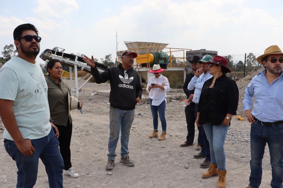 Semarnath Visita Las Instalaciones del Centro Avanzado de Reciclaje Eficiente en La Ciudad de México