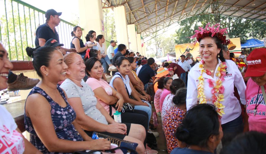 Simey Olvera Promete Bienestar Para Las Familias Huastecas