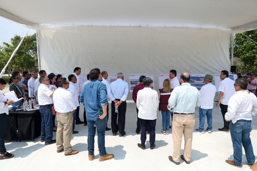 Autoridades estatales vigilan construcción de infraestructura educativa