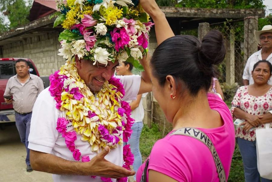 Alfredo San Román dará continuidad a sistema de agua potable del río Los Hules