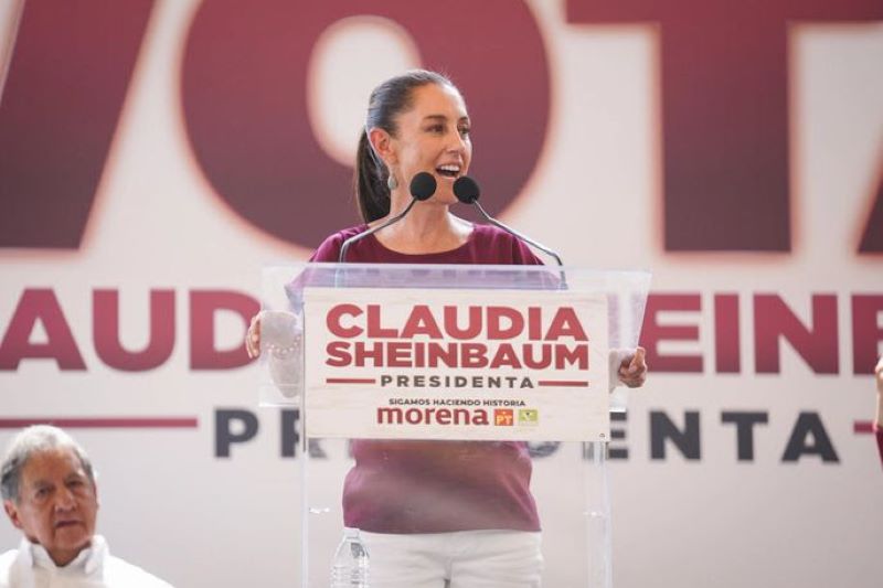 Claudia Sheinbaum Anuncia Apoyo En Proyectos de Transporte Público, Abastecimiento de Agua y Seguridad en Texcoco