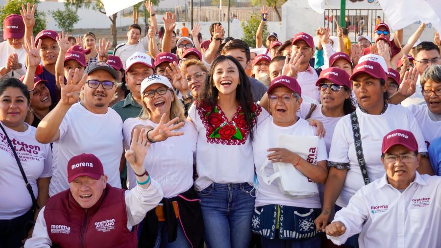 Denuncia Gretchen Atilano Obras de Mala Calidad de Gobiernos Prianistas