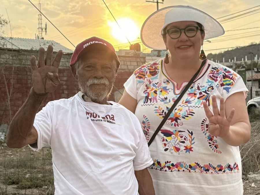 El Pueblo De Hidalgo Quiere Que Siga La Transformación: Tania Meza