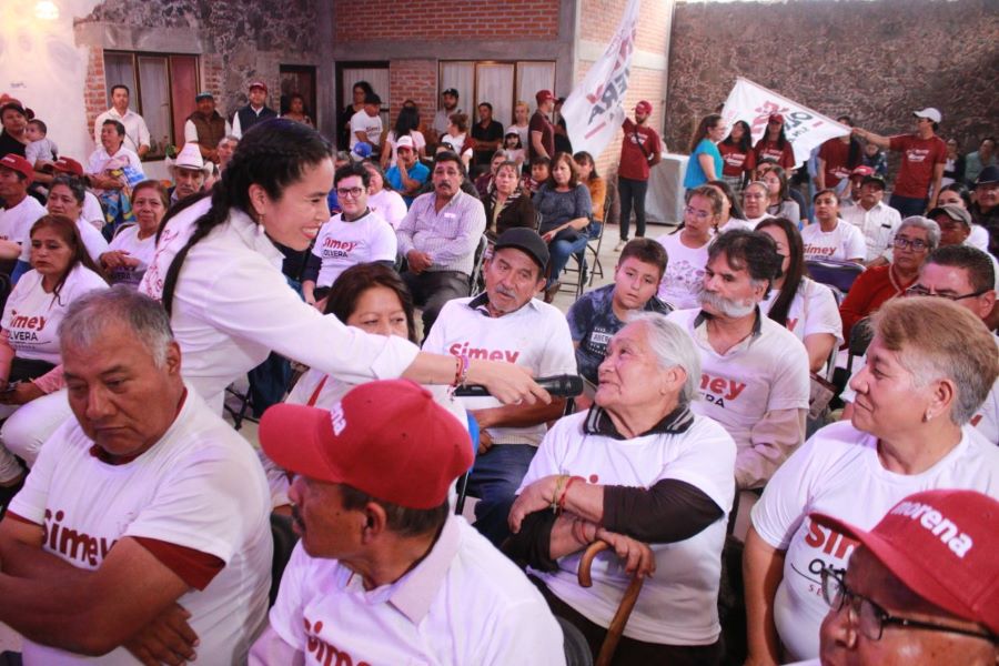 En Morena Venimos Con Hechos y Realidades: Simey Olvera