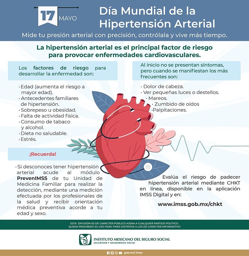 Impulsa IMSS Hidalgo Acciones Para Prevención, Detección Y Tratamiento De La Hipertensión Arterial