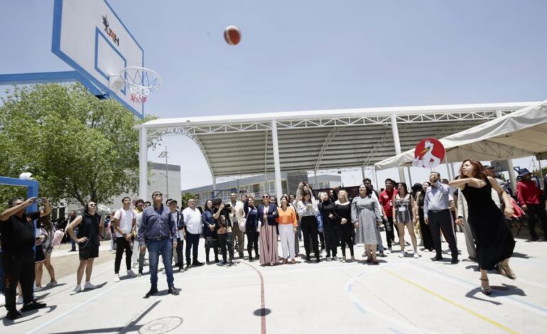 Inauguración de techado deportivo en ESTi: fortaleciendo los espacios estudiantiles