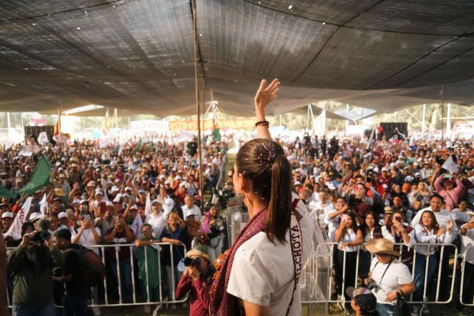 ’’Lo que aprendí en la meseta purépecha lo voy a llevar a la presidencia de la república’’: claudia sheinbaum