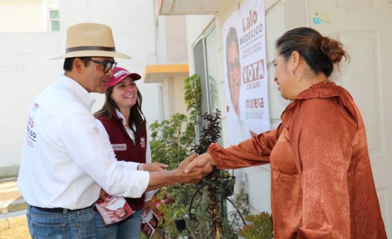 Llama Lalo Medécigo a Ciudadanos a Sacar Adelante a Mineral de La Reforma