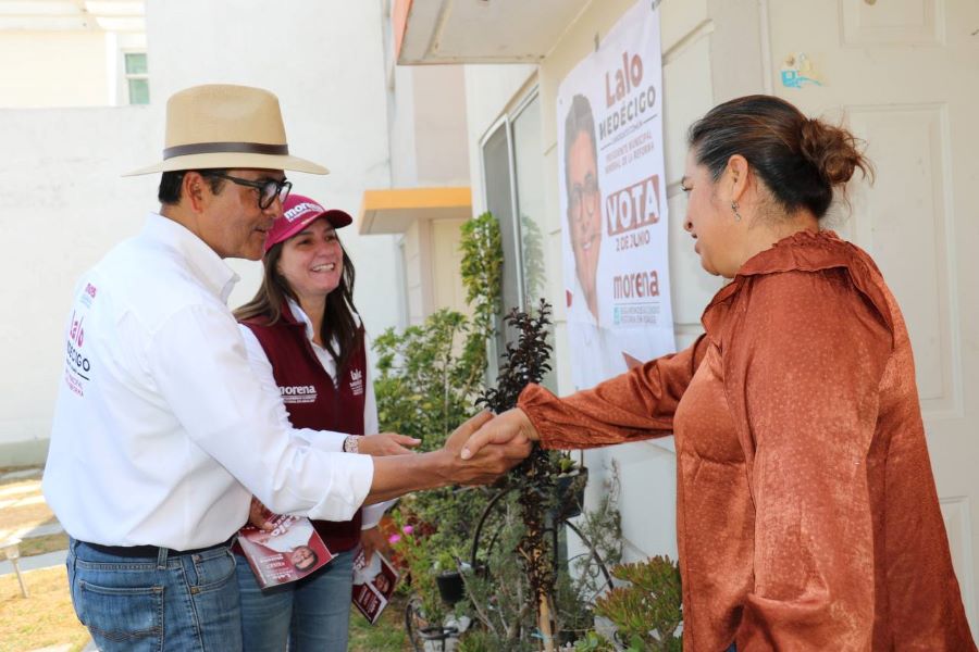Llama Lalo Medécigo a Ciudadanos a Sacar Adelante a Mineral de La Reforma