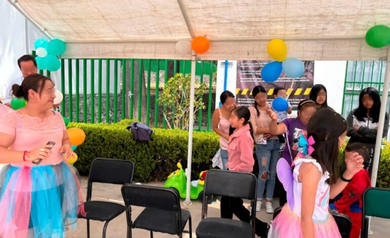 Lleva a cabo IMSS Hidalgo actividades recreativas por Día de la Niña y el Niño en Unidades Médicas