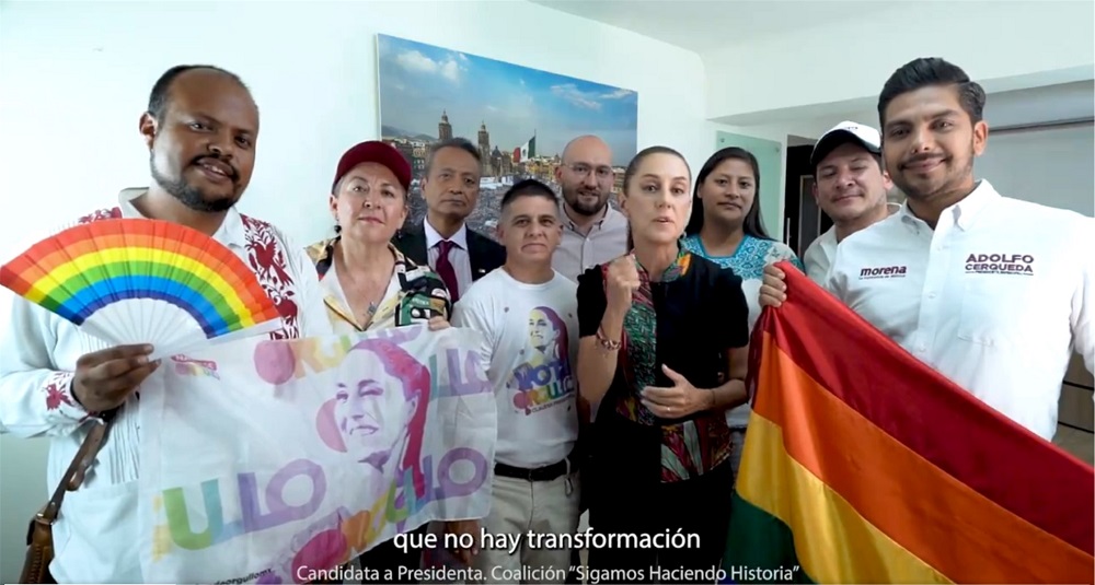 No Hay Transformación Sin La Ampliación de Los de Los Derechos de Las Personas LGBTI: Claudia Sheinbaum