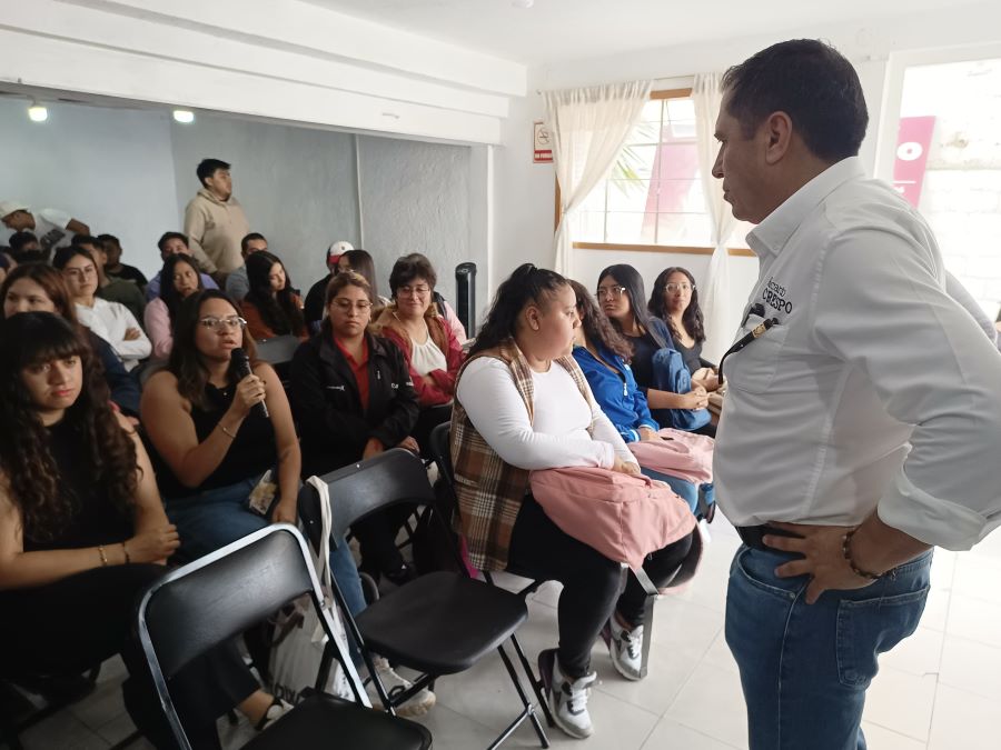 Potenciar el Futuro de Jóvenes, Compromete Ricardo Crespo