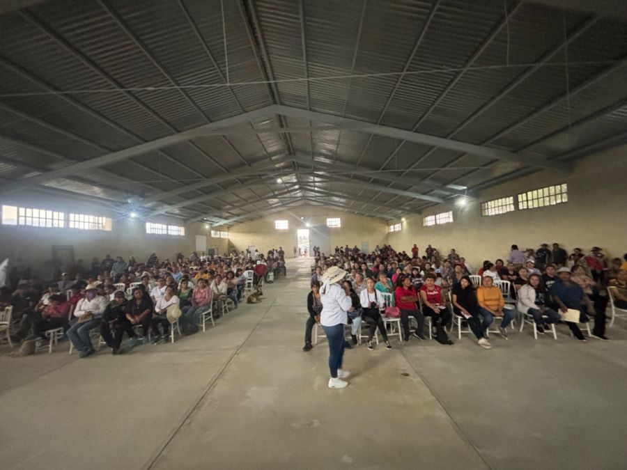 Preocupa Situación del Campo en Huasca; Piden Apoyo a Yarabi González