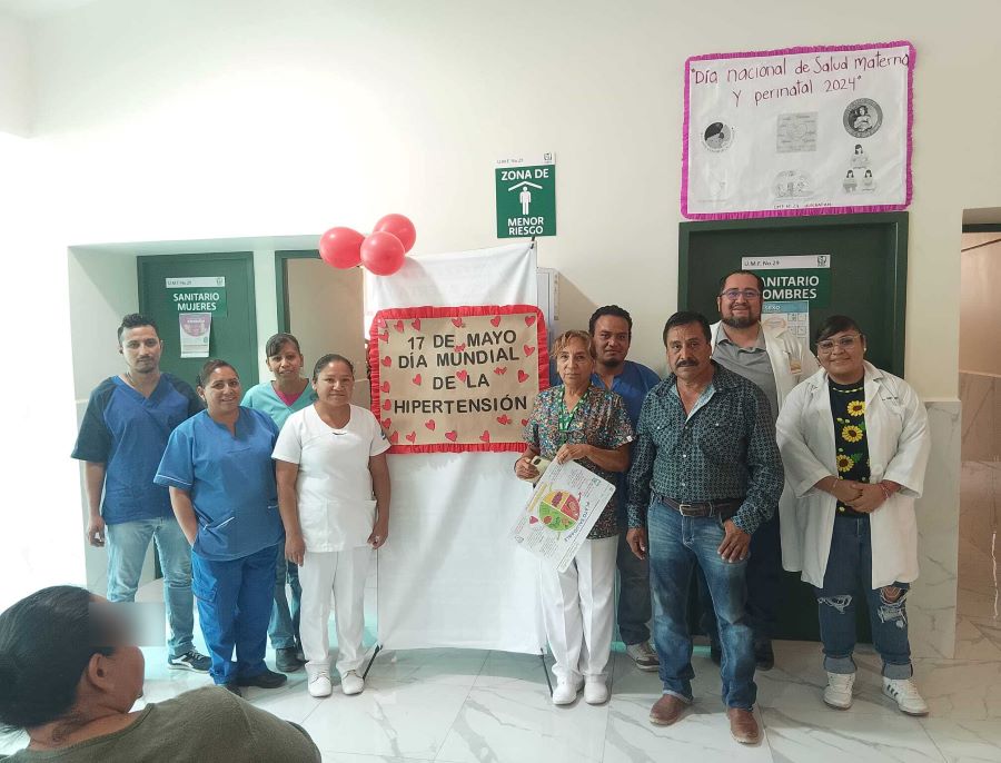Promueve IMSS Hidalgo Conciencia Sobre La Hipertensión En Huichapan