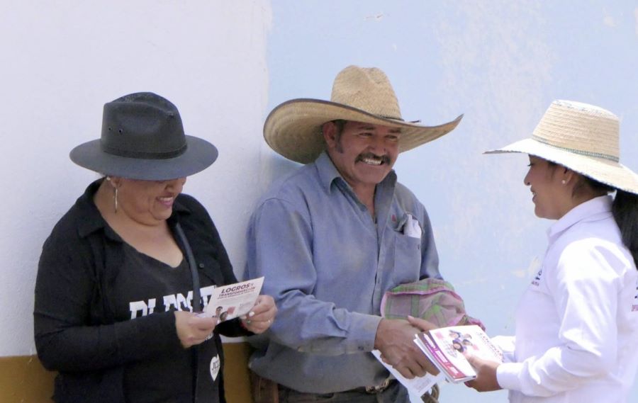 Recorre Alma Elías Comunidades En Chapantongo