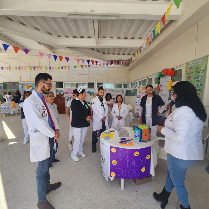 Realiza IMSS Hidalgo Feria de la Salud en UMF No. 37 en Doxey Durante 8ª Jornada Nacional de Servicios Ordinarios 2024