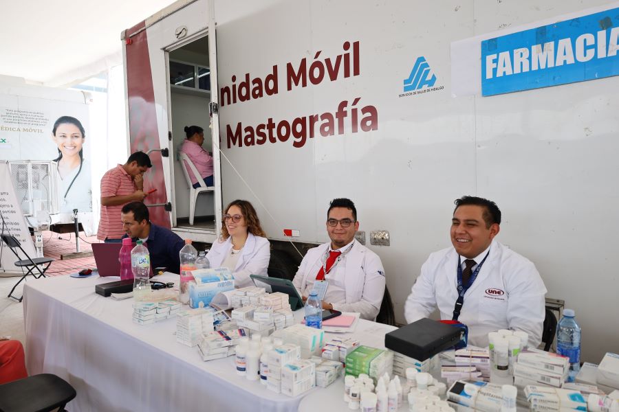 Realizan Feria de Servicios en Tulancingo