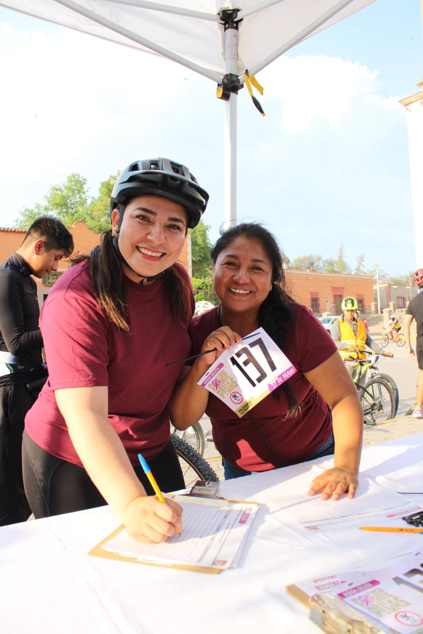 Rodada Ciclista “Ponte Pilas”, Con Un Trayecto De 5 Kilómetros, Partiendo Del Jardín Central De Zimapán