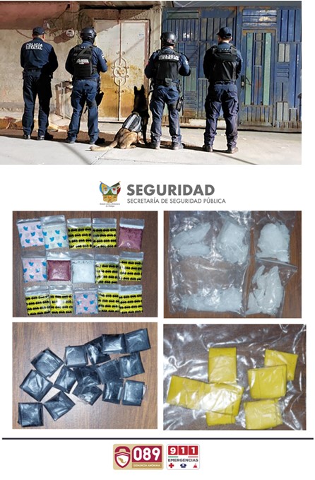 SSPH Asegura Narcóticos En Vivienda De Pachuca