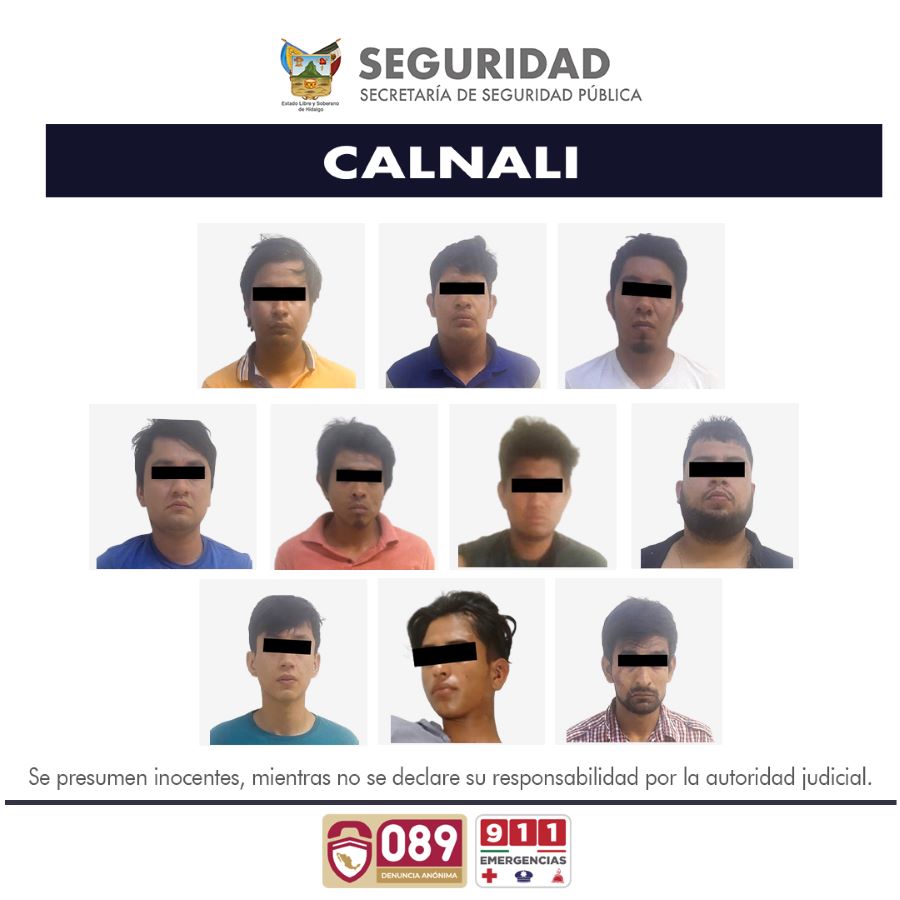 SSPH desmantela grupo delictivo dedicado a la extorsión, cobro de piso y secuestro en la región Huasteca