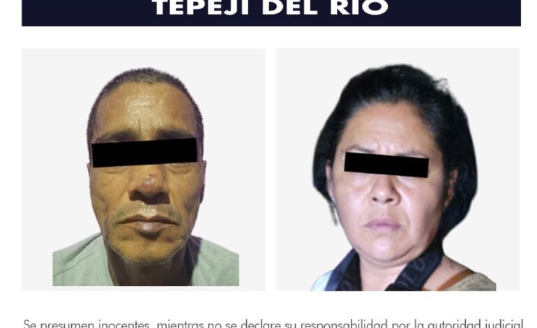 SSPH Detiene a Supuestos Narcomenudistas Que Operaban en Tepeji Del Río
