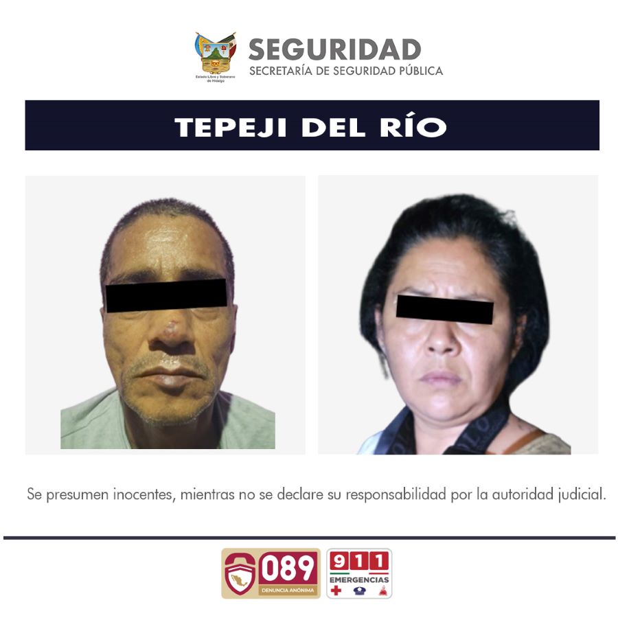 SSPH Detiene a Supuestos Narcomenudistas Que Operaban en Tepeji Del Río