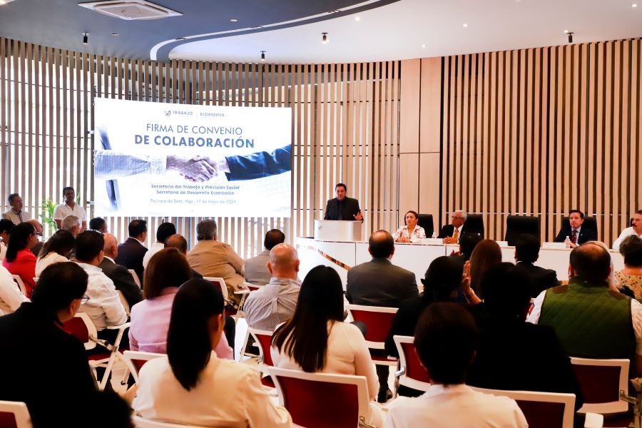 STPSH y Sedeco Firmaron Convenio de Colaboración Para Impulsar la Creación y Vinculación al Empleo Formal