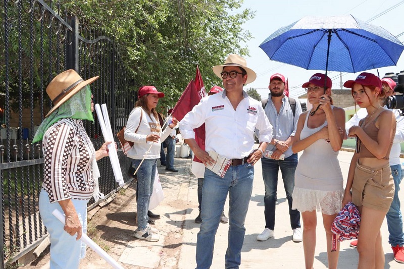 Trato digno y de calidad a los ciudadanos que vayan a la presidencia municipal, promete Lalo Medécigo