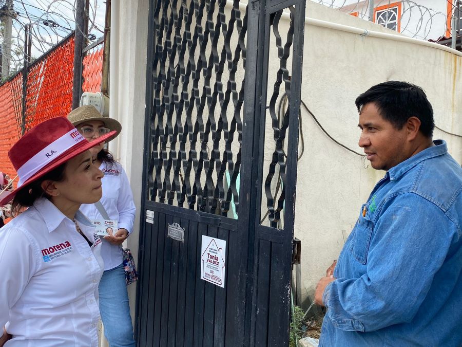 Trato digno y mejores prestaciones a policías de Tepeji, propone Tania Valdez