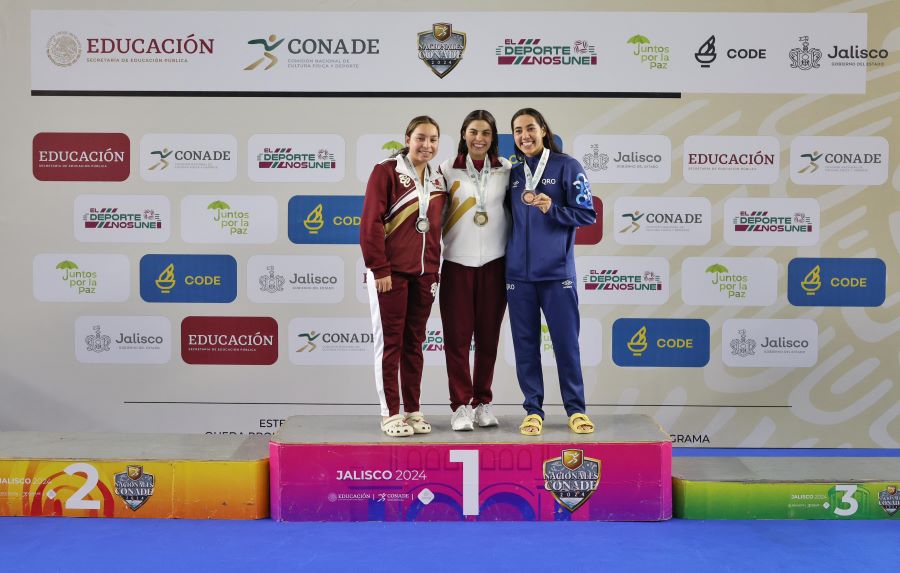 Belén Santolaya Abre El Medallero en Natación de Nacional de CONADE