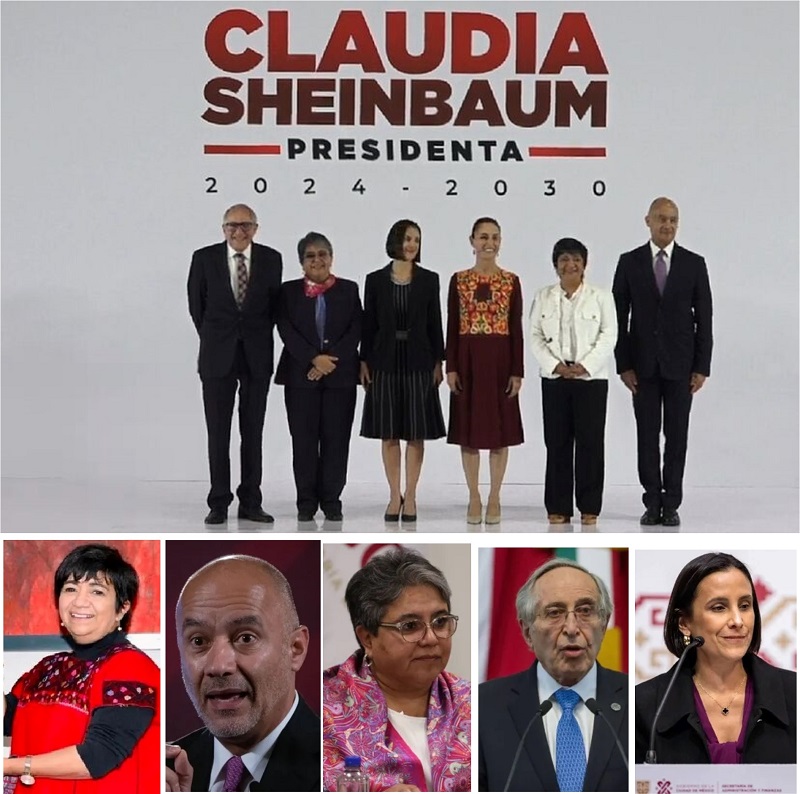 Claudia Sheinbaum, Presentó al Segundo Bloque De Políticos Que Integrarán Su Gabinete Federal