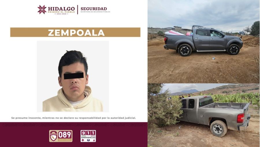 Mediante Videovigilancia, SSPH Recupera Vehículo Robado