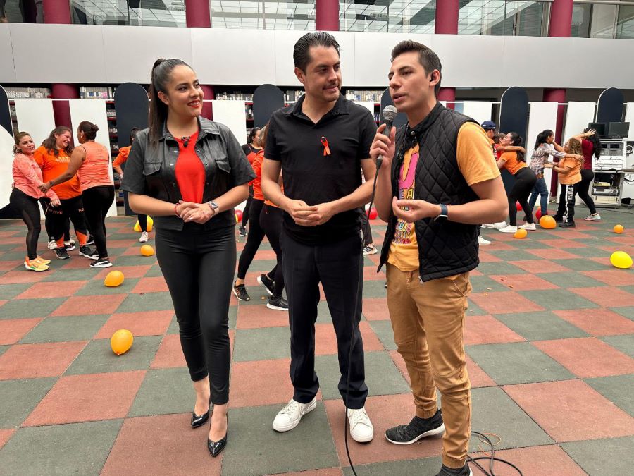 Organiza Radio y Televisión de Hidalgo Actividades, en el Marco del Día Naranja