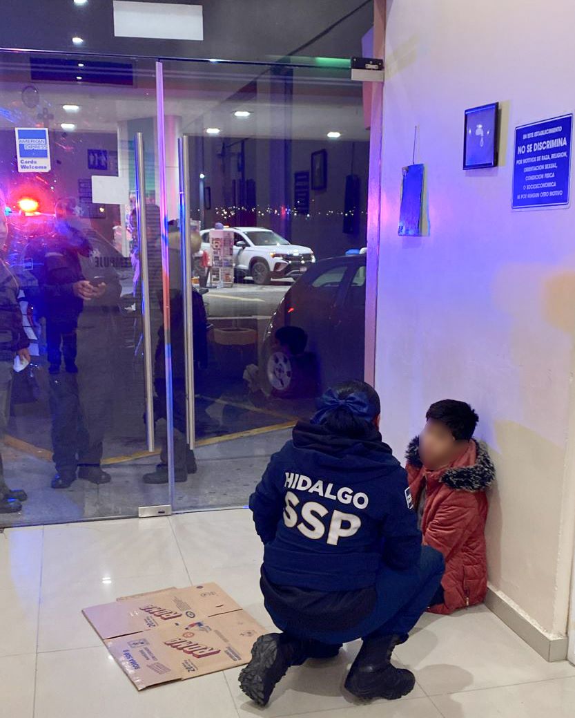 Policía Violeta Brinda Auxilio a Menor Extraviado en Mineral de la Reforma