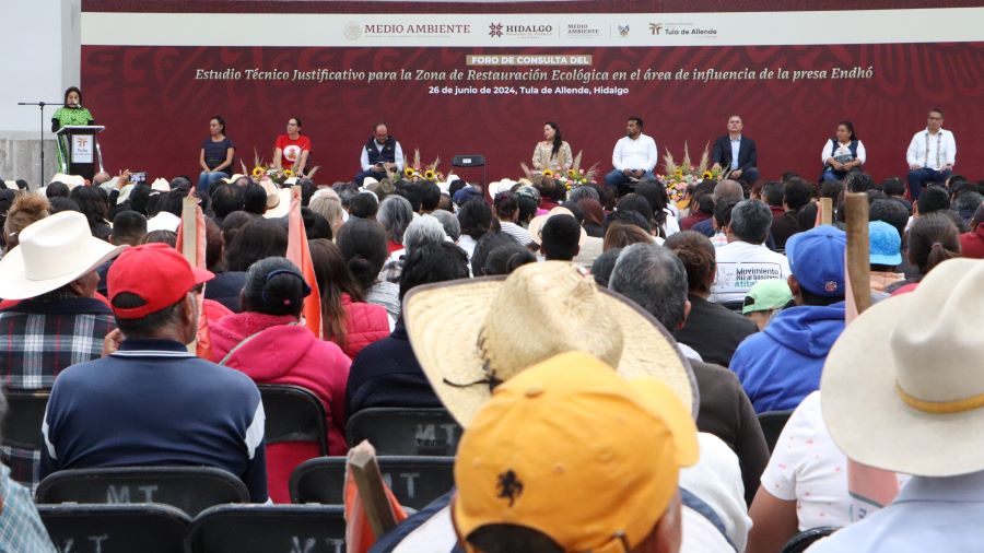 Realizan Foro Participativo Previo a la Declaración de Zona de Restauración Ecológica en Tula