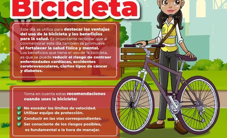 Recomienda IMSS Hidalgo Uso Bicicleta Como Transporte Sustentable