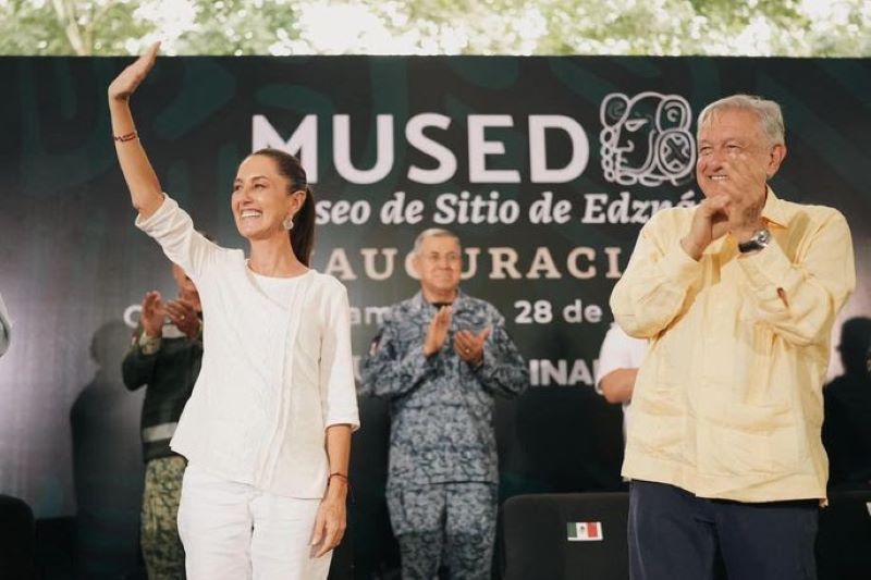 Vamos a Dar Continuidad al Tren Maya, a Seguir Construyendo Nuestro Destino Junto Con El Pueblo: Claudia Sheinbaum