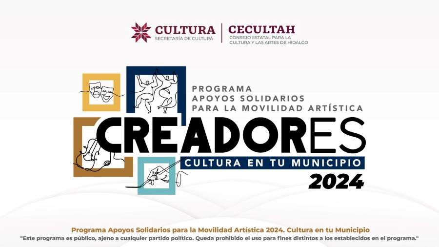 Secretaría de Cultura invita a creadores a participar por estímulos para la movilidad artística