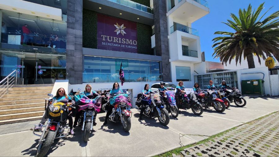 81 Mujeres Recorrerán Hidalgo en Motocicleta