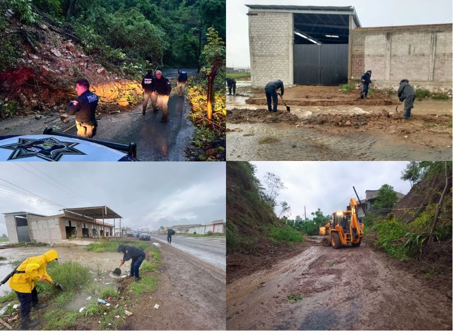 Actualización de Acciones, Trabajos y Datos, Derivados de las Recientes Lluvias en Hidalgo