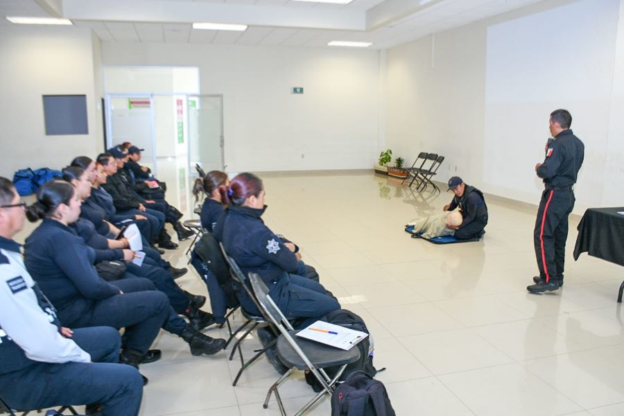 Agentes de Movilidad y Transporte de Tulancingo Reciben Capacitación en Atención Médica Prehospitalaria