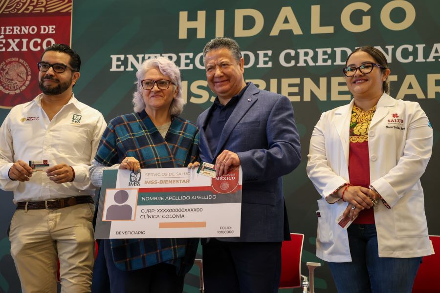 Arrancó la Entrega de Credenciales a Personas Afiliadas al Sistema IMSS-Bienestar