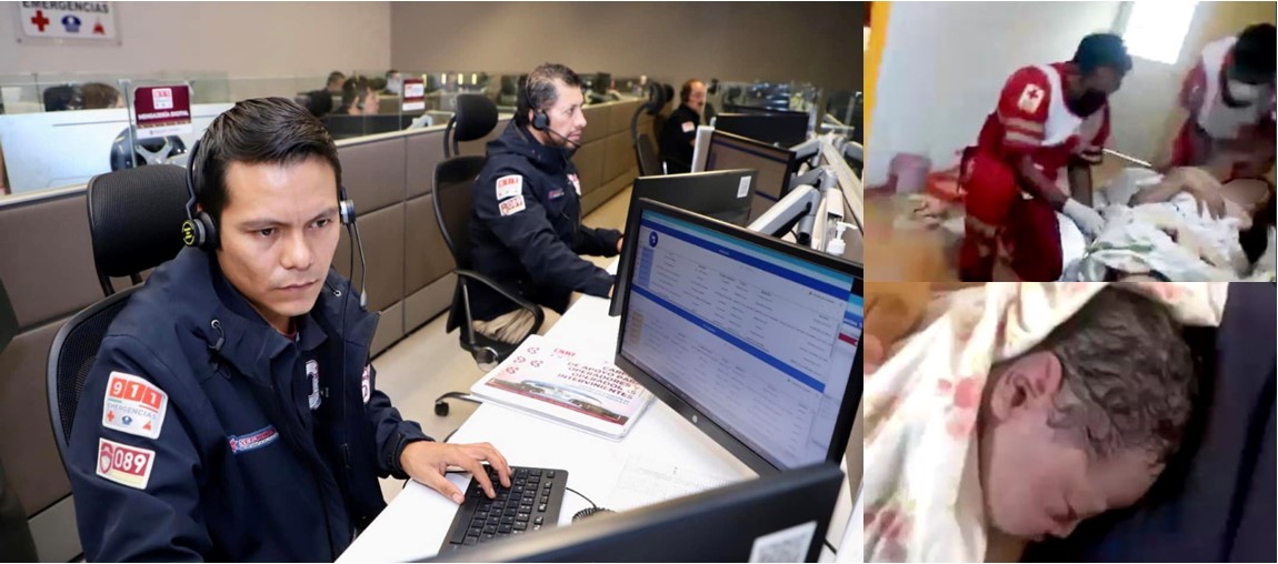 Con Apoyo de Operadores del C5i, se Logra Parto Exitoso