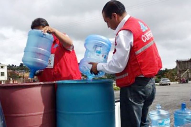 Consumo de Agua Contaminada y Muestreo