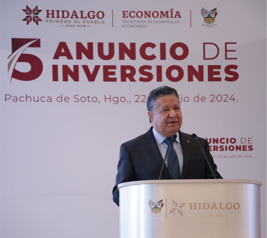 Hidalgo Alcanza 84 Mil 112 Mdp de Inversión Privada en Menos de Dos Años de Gobierno
