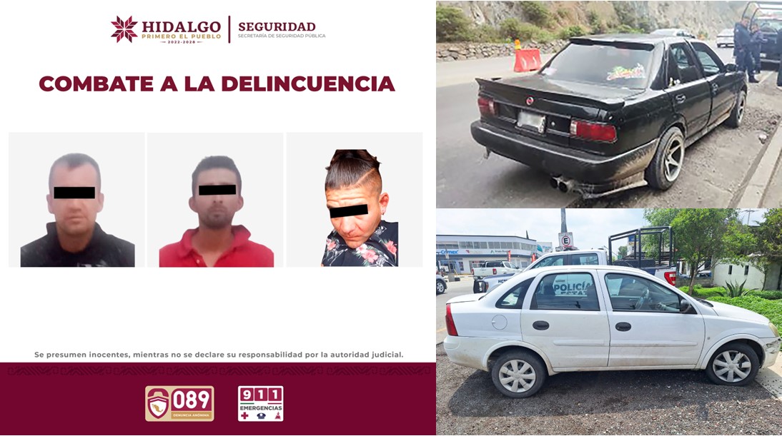 Rescata Policía Estatal vehículos con reporte de robo