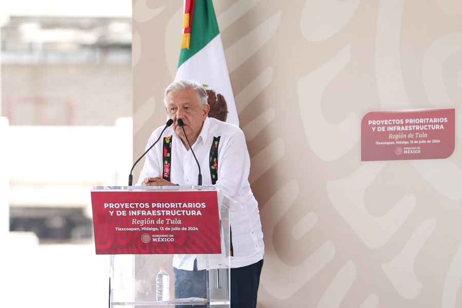 López Obrador Realizo una Evaluación de Obras en Tula. Claudia Sheinbaum Anunció Un Gran Plan Hídrico en la Zona Centro Del País