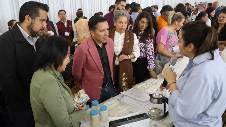 Promueve Hidalgo Desarrollo de Cadenas Productivas Con la Expo Proveeduría de Productos Hidalguenses