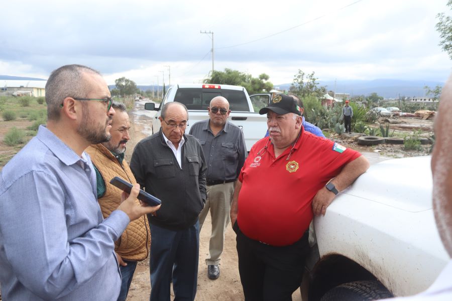 Protección Civil de Tulancingo Mantiene Recorridos en Zonas Donde Lluvias de Chris Generaron Afectaciones