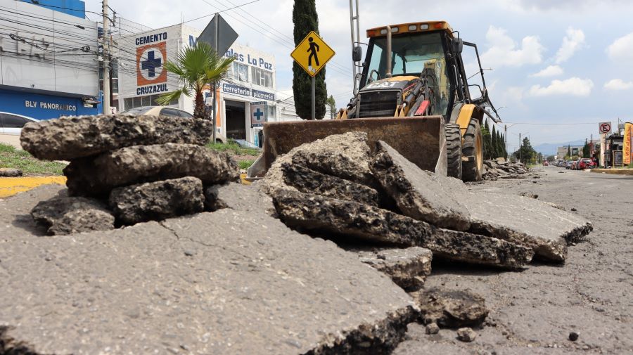 Rehabilitación del Bulevar Panorámico en Pachuca